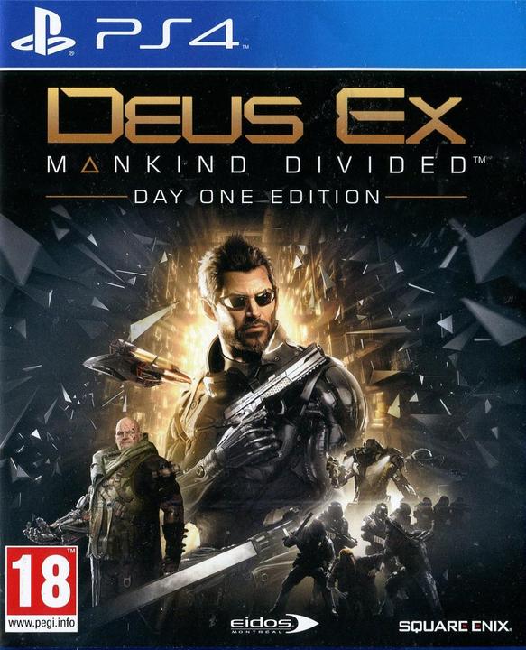Actual product image Square Enix Deus Ex: Mankind Divided (PS4, DE)