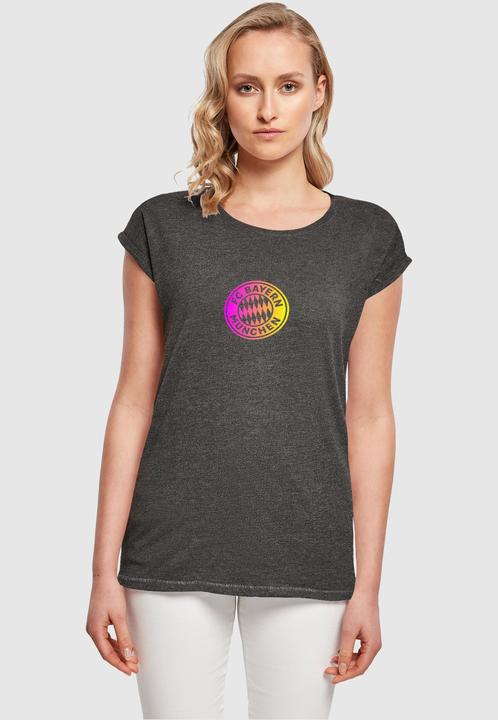 Produktbild FC Bayern München Ladies Logo PY Extended Shoulder Tee - 115673 (4XL)