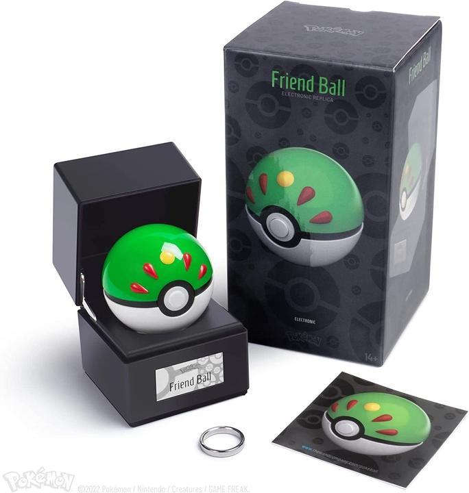 Actual product image Nintendo Pokémon: Die-Cast Collectible Friend Ball Replica (DSi XL)