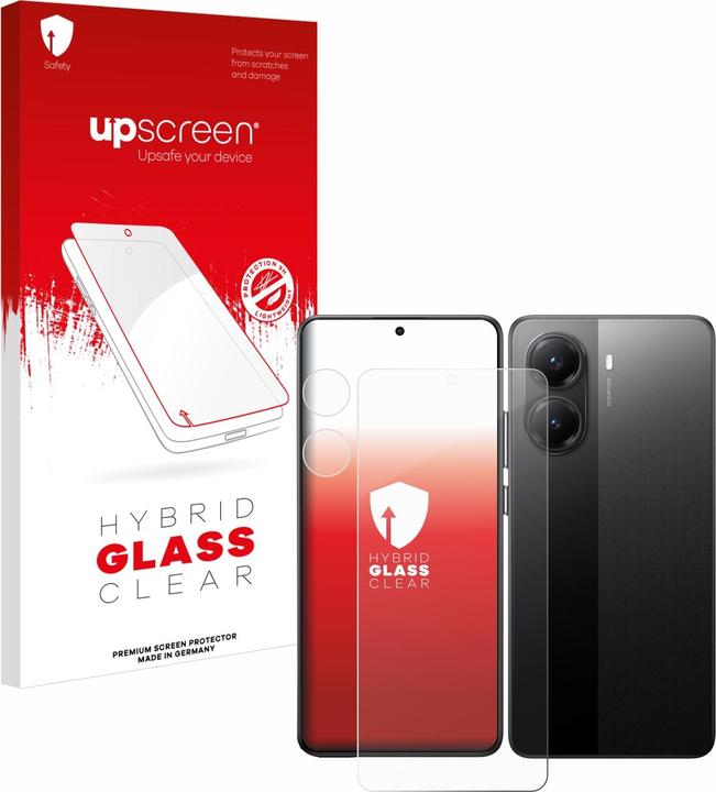 Produktbild upscreen Schutzglas Schutzfolie Displayschutz Display Schutz Glas Folie klar (1 Stück, Xiaomi Poco X7 Pro)