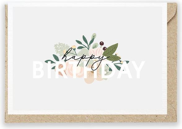 Image du produit Emi Grafikstudio Carte d'anniversaire Amis de la rose