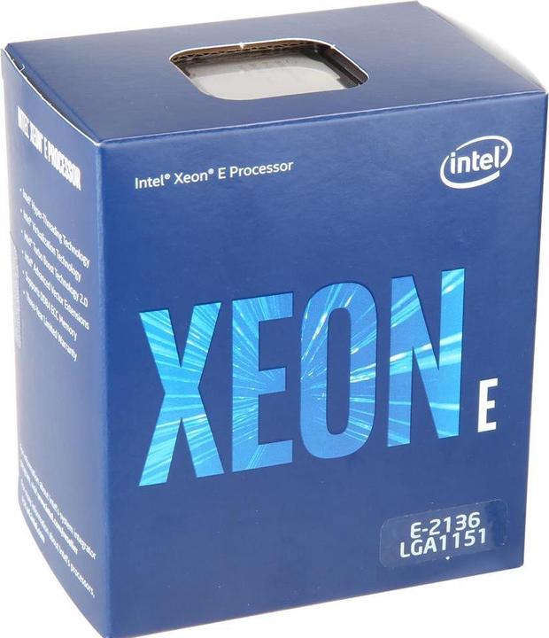 Actual product image Intel Xeon E-2136 (LGA 1151, 3.30 GHz, 6 -Core)