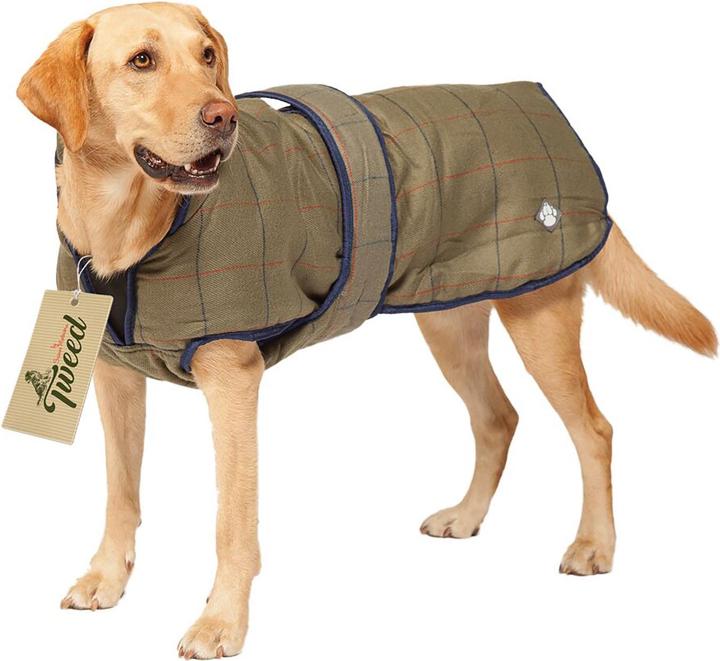 Actual product image Danish Design Dog Coat Tweed Waterproof (75, Dog overalls)