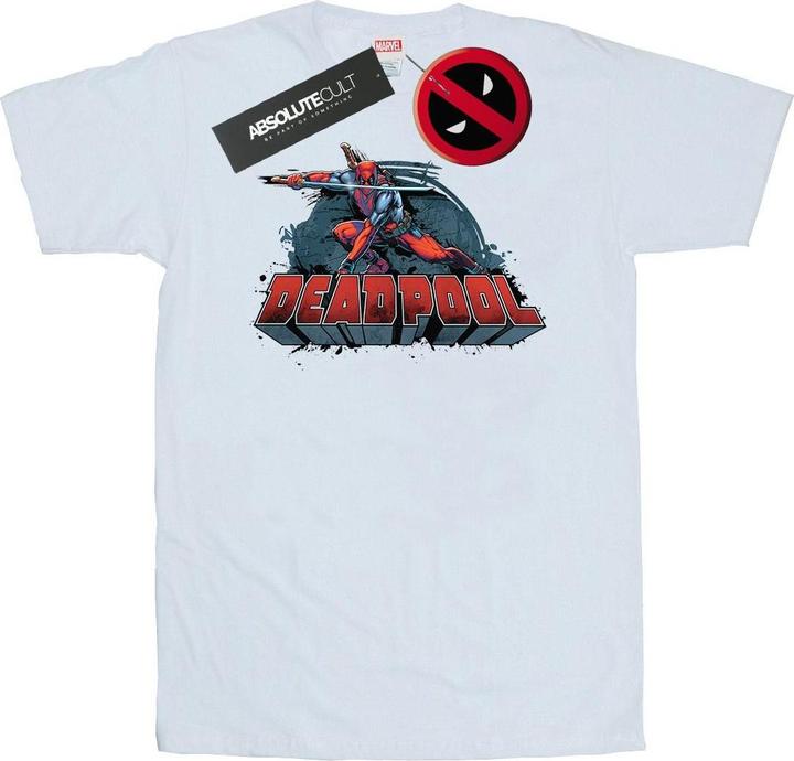 Immagine prodotto Deadpool Sword Logo Maglietta Uomo (XL)