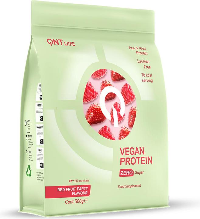 Immagine prodotto QNT Vegan Protein Zero Sugar (Frutti rossi, 1 pz., 500 g)