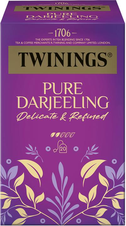 Immagine prodotto Twinings Bustine di tè Darjeeling puro 20 pezzi, tipo di tè/infuso (85 g)
