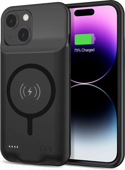 Immagine prodotto Techsuit - Power Pro MagSafe Battery Case - iPhone 15 Plus - 8500mAh - Black (Apple iPhone 15 Plus)