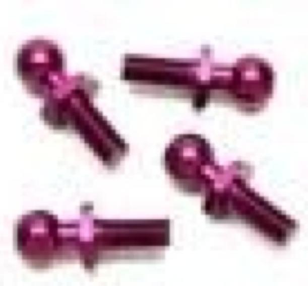 Actual product image HPI Ball 4-40x11mm Purple (Pro2)