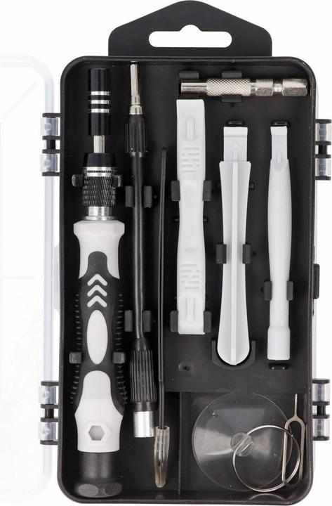Produktbild AccuCell Handy Werkzeugset mit Torx für Profi, für Smartphone, Laptop Akku tausch