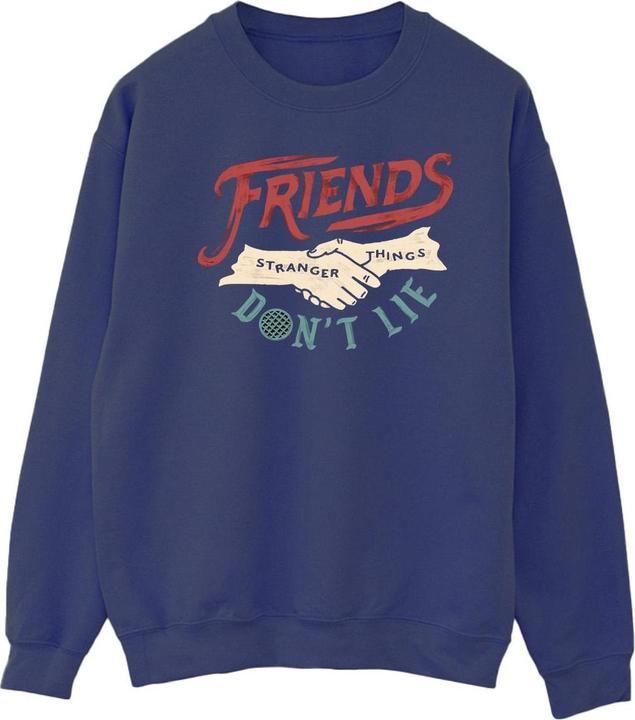 Netflix Stranger Things Friends Don't Lie Hands Sweatshirt (S)