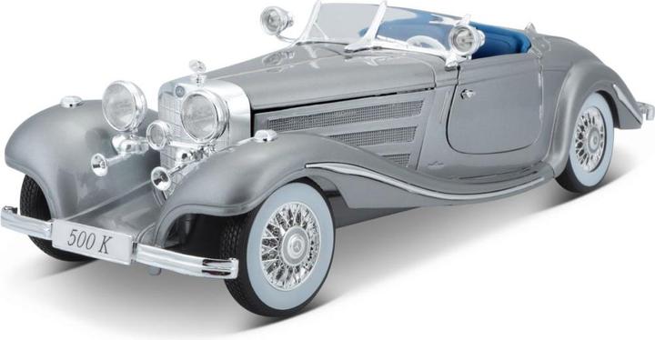 Maisto Mercedes Benz 500K Specialroadster 1936 grey