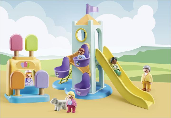 Actual product image Playmobil Adventure tower with ice cream stand (71326, Playmobil 1.2.3)