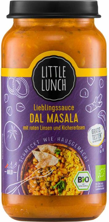 Image du produit Littlelunch Sauces chaudes Sauce préférée bio Dal Masala 250 g (250 g)