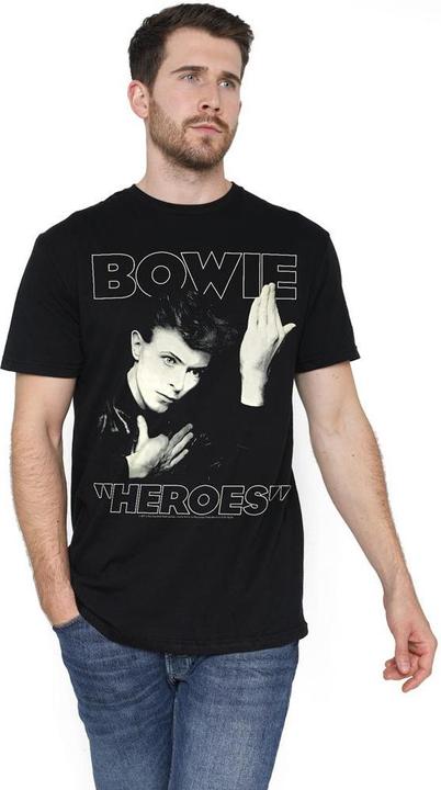 Image du produit David Bowie - T-shirt HEROES COVER - Homme (S)