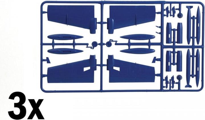 Produktbild 1:72 3er Set Aermacchi MB-339 PAN 60Jah.