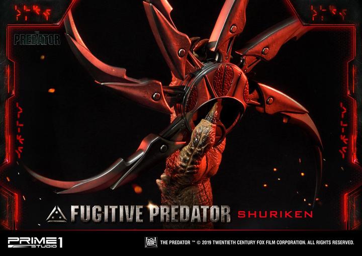 Produktbild Prime 1 Studio Predator 2018 buste 1/1 Fugitive Predator Shuriken 65 cm