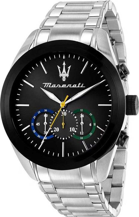 Produktbild Maserati Uhren-Set inkl. Wechselarmband Traguardo (Chronograph, 45 mm)