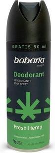 Actual product image Babaria Hemp Body Spray for Men 200ml (Spray, 200 ml)