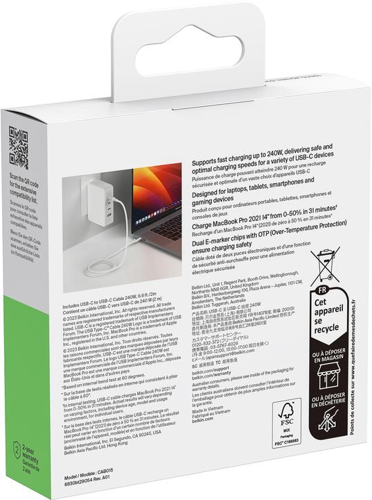 Produktbild Belkin CAB015bt2M (2 m, USB 2.0)