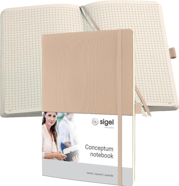 Produktbild Sigel Notizbuch Conceptum (187 x 270 mm, Kariert, Harter Einband)