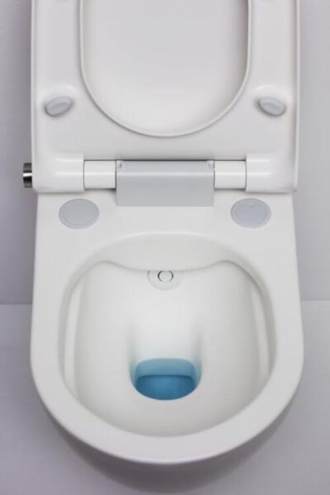 Produktbild Laufen Cleanet Riva Dusch-WC, spülrandlos, wandhängend, Fernbedienung, WC-Sitz mit Deckel