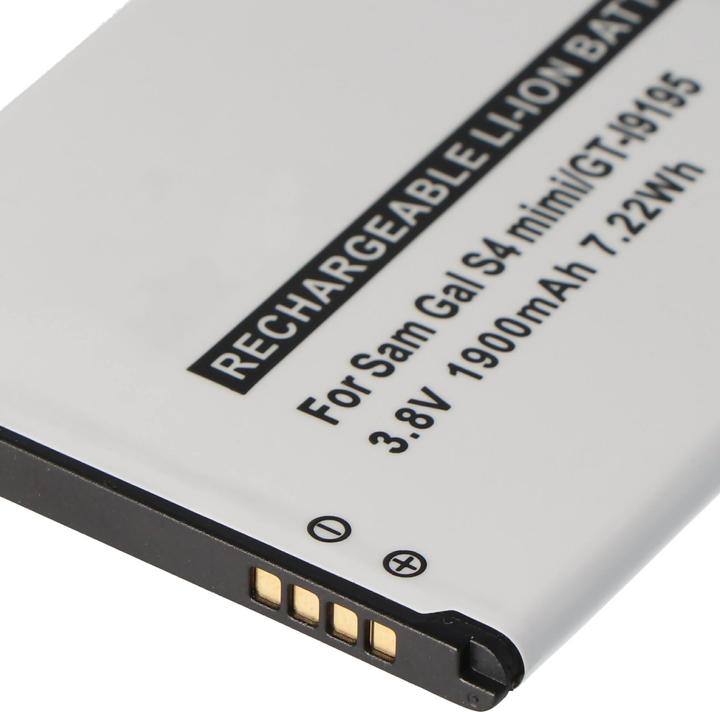 Produktbild Samsung Akku Galaxy S4 Mini Nachbauakku, GT-I9195, GT-I9190, GT-I9192, B500BE