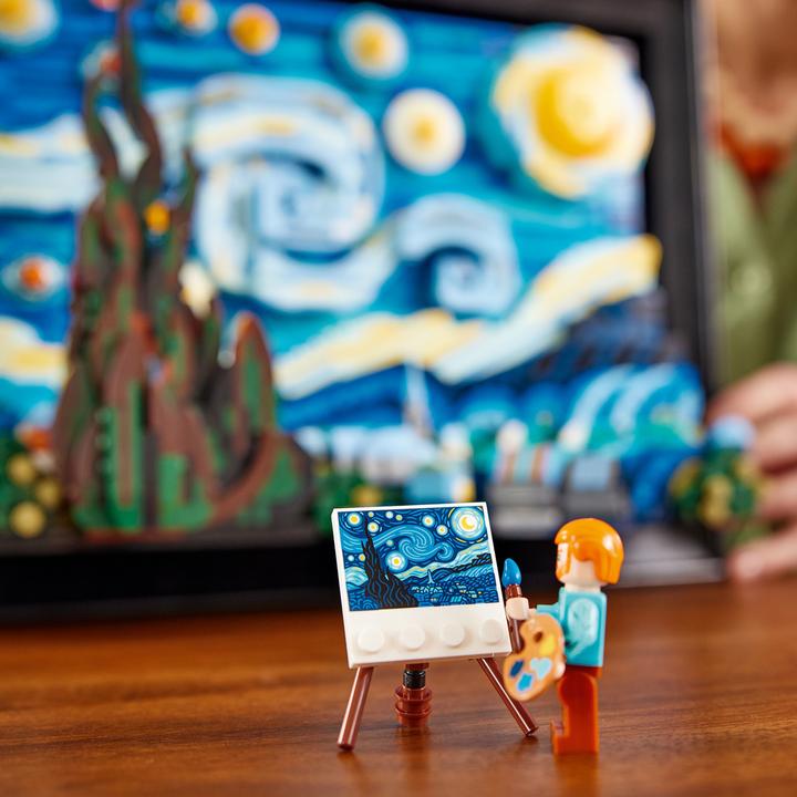 Produktbild LEGO Vincent van Gogh – Sternennacht (21333, LEGO Seltene Sets, LEGO Icons)