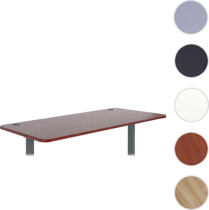 Actual product image Swisshandel24 Tabletop for desks, desk top, 160x80cm cherry (160 x 80 cm)