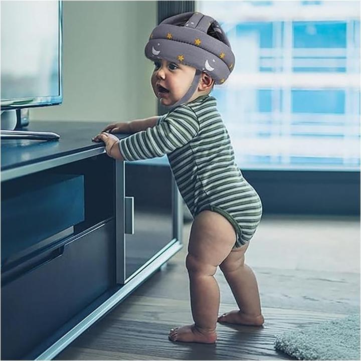 Produktbild ASMI Babykopfschutz, verstellbarer Baby Helm, Baby Schutzhelm (52 cm)