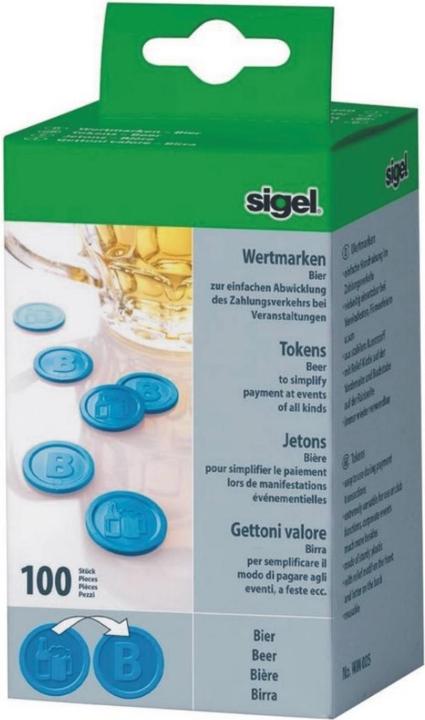 Actual product image Sigel Tokens Beer