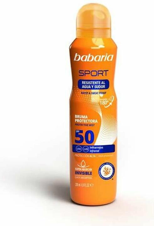 Produktbild Babaria Sport Protective Mist SPF50 Spray 200ml (Sonnenspray, SPF 50, 200 ml, 200 g)