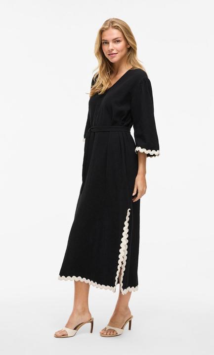 Produktbild Vila VIMANDA V-Ausschnitt Midikleid (38)