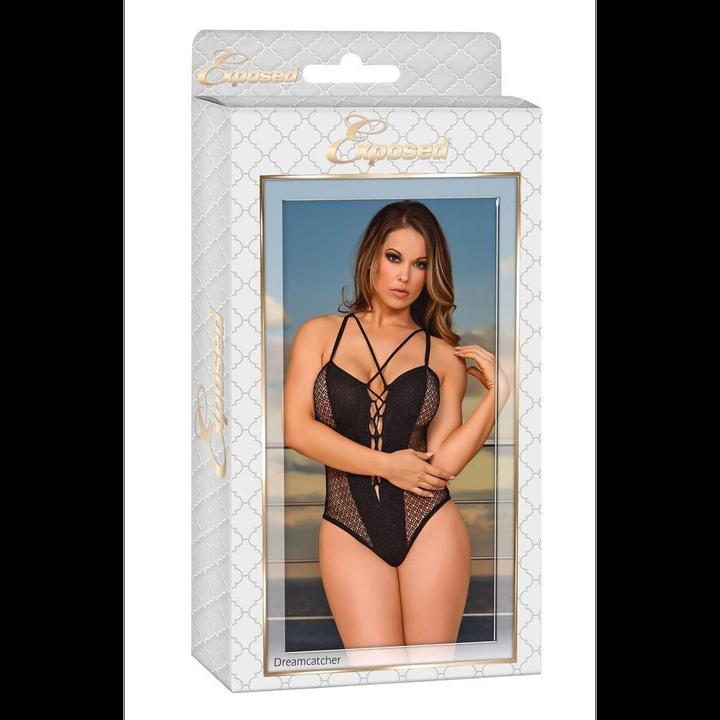 Actual product image Magic Silk Teddy With Snap Crotch (XL)
