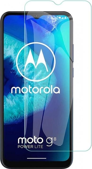 Actual product image Screenguard Motorola Moto G8 Power Lite Protective Glass Film Case Friendly Design (1 Piece, Motorola Moto G8 Power Lite)