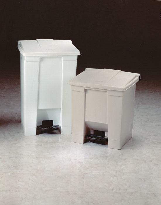 Actual product image Vepa Bins Industrial pedal bin, capacity 30 l, white. (30 l)