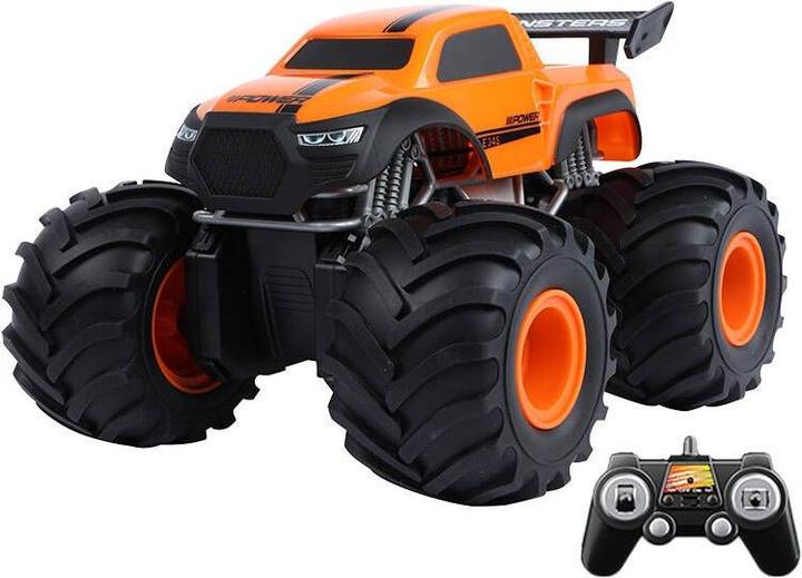 Actual product image Double Remote-controlled car (orange) Off-Road Amphibious E345-003