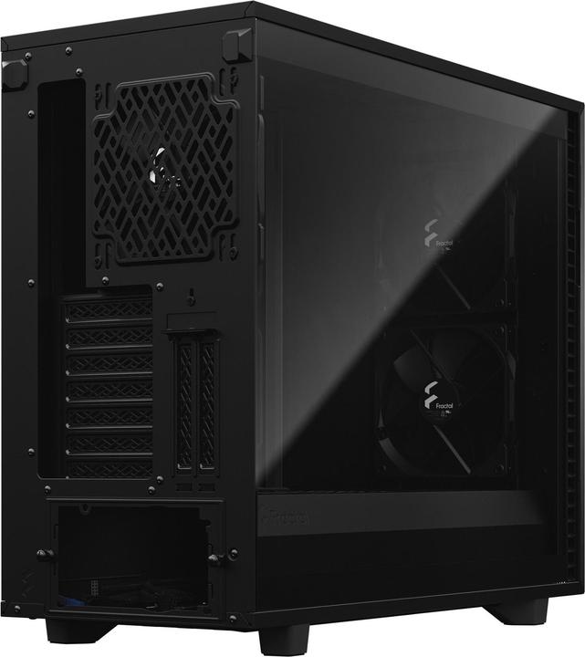 Actual product image Fractal Define 7 Black TG (mATX, Mini-ITX, ATX, E-ATX)