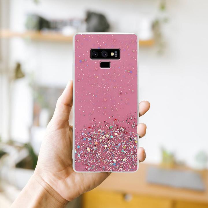 Produktbild Cadorabo TPU Cover funkelnder Glitter (Samsung Galaxy Note 9)
