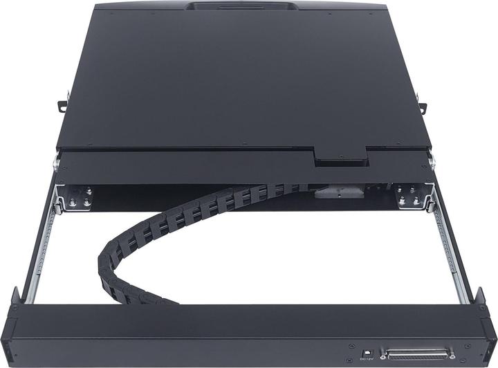 Actual product image Intellinet rackmount LCD console for modular KVM switches