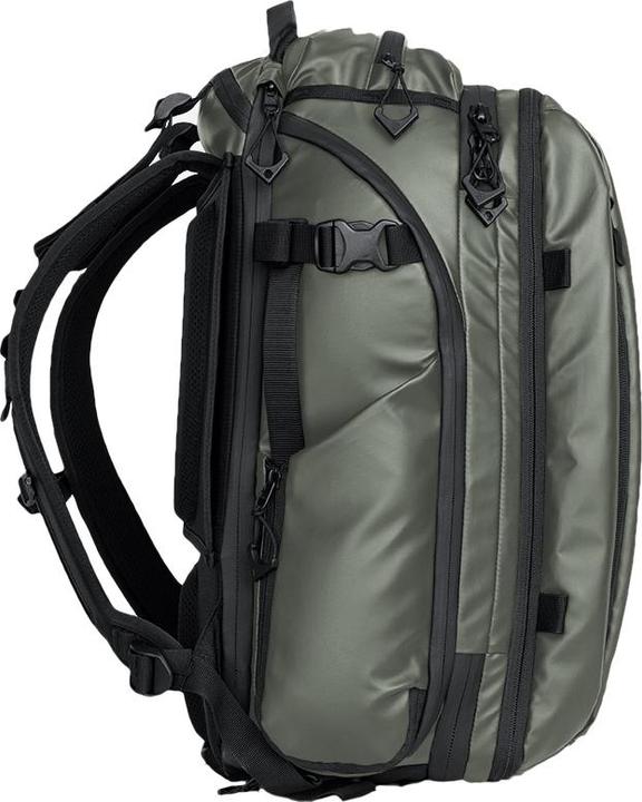 Actual product image Wandrd Transit 45L Travel Backpack Wasatch Green Essential+ Bundle (45 l)
