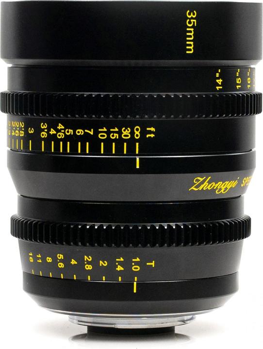 Immagine prodotto Zhongyi Mitakon Lunghezza focale fissa Speedmaster 35 mm T1 Cine (Micro Four Thirds, Micro Four Thirds)