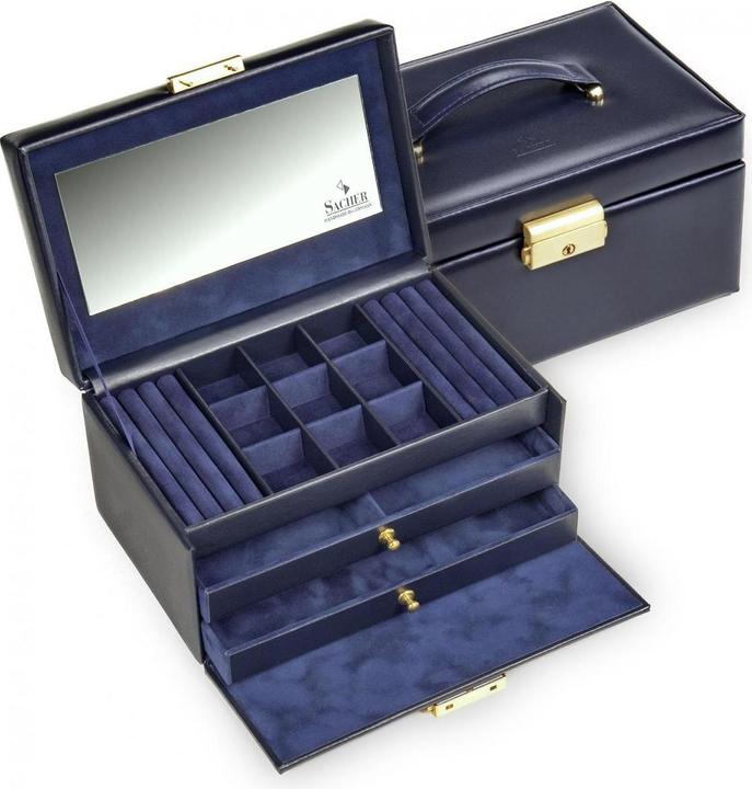 Immagine prodotto Sacher 25.301.014023 - Portagioie Elly in pelle acuro navy