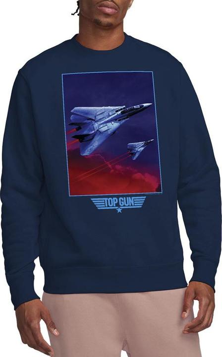 Actual product image Top Gun Unisex Adult Clouds Sweatshirt (XL)