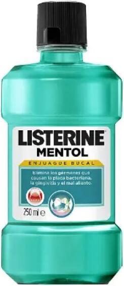 Produktbild Listerine Mentol Mundspülung 250ml (250 ml, Mundspülung)