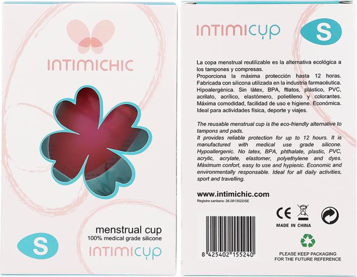 Image du produit Intimichic Copa Menstrual Silicona Medica S (S)