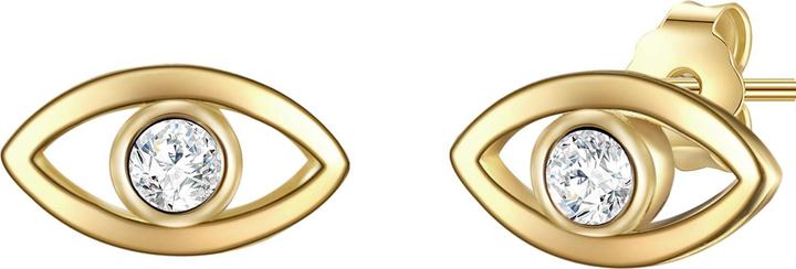 Immagine prodotto Glanzstücke München Donna All Seeing Eye Argento Cubic Zirconia Oro Giallo - 23664 (Argento)