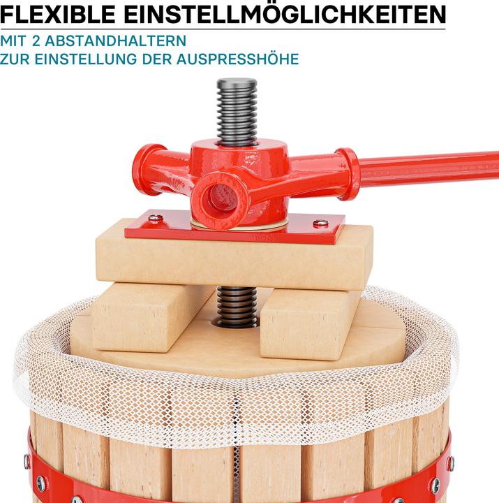 Actual product image Wiltec Fruit press