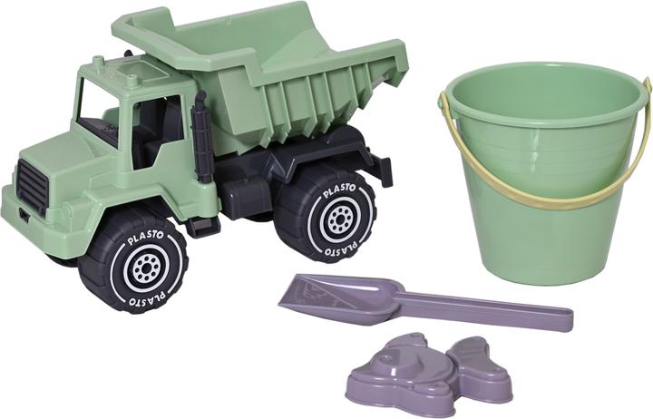 Actual product image Plasto Tipper truck with sand toys