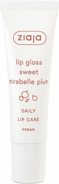 Actual product image Ziaja Sweet Mirabelle Plum Lip Gloss Lip Balm (Gel, 12 ml)