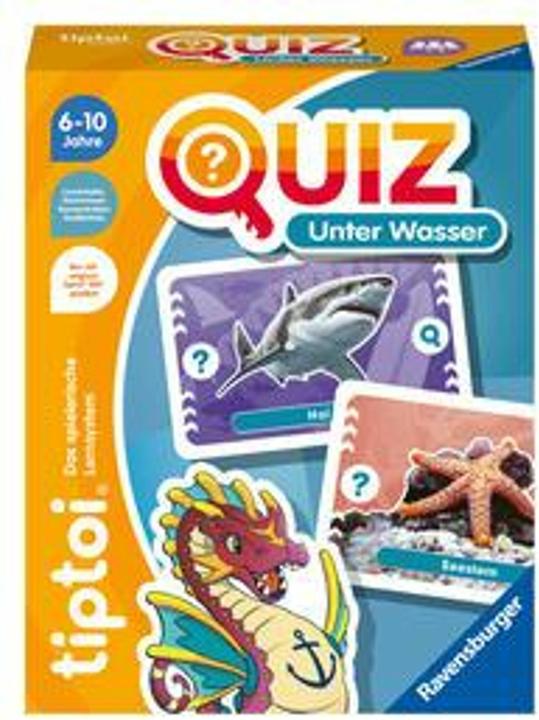Immagine prodotto Ravensburger tiptoi 00192 Quiz Under Water, gioco a quiz per bambini dai 6 anni in su, per 1-4 giocatori (Tedesco)